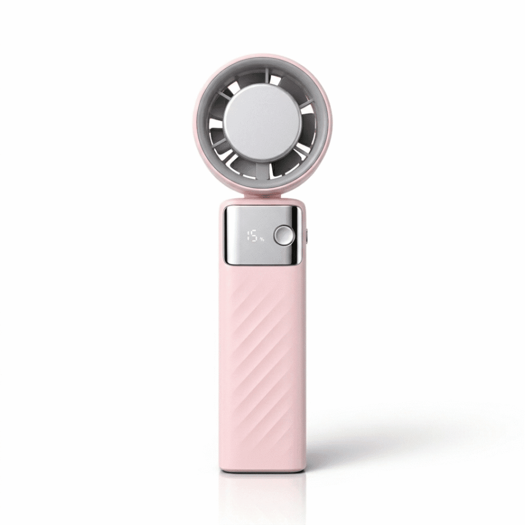 JF132 Portable Mini Handheld Cooling Fan Pink BD