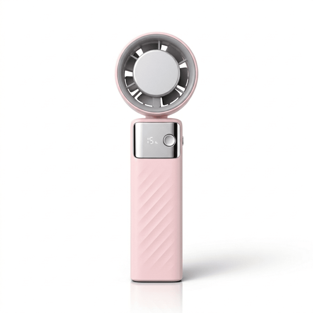 JF132 Portable Mini Handheld Cooling Fan Pink BD